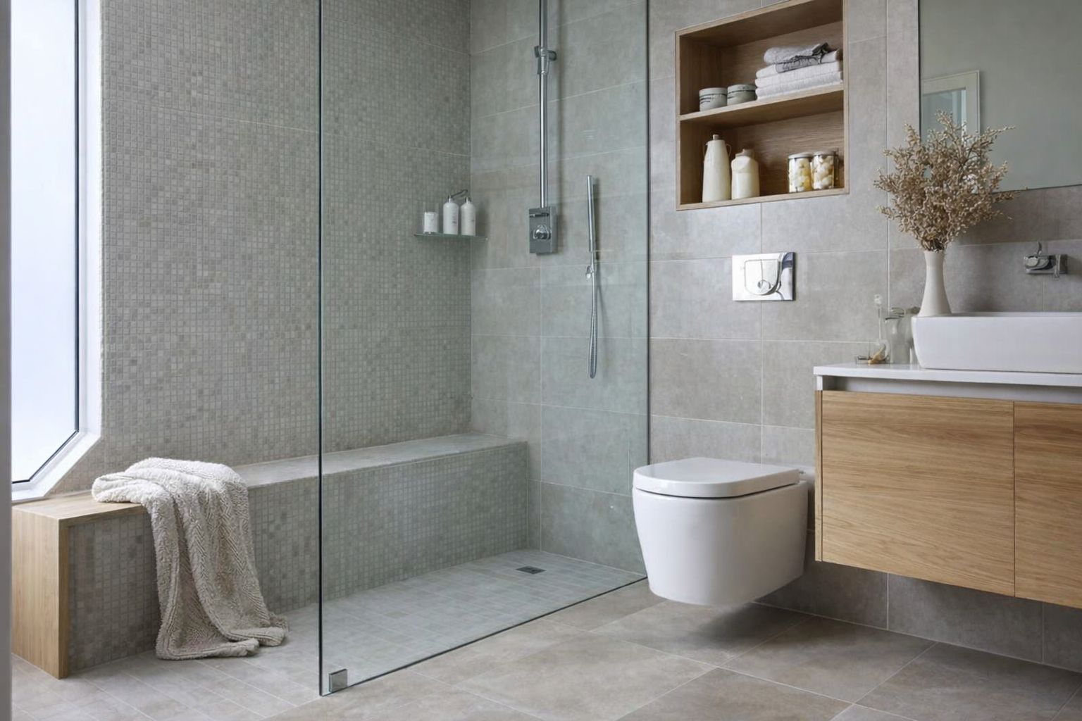 Bathroom After Full Renovation Denver CO